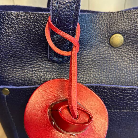 Western Leather Purse Charm Cowboy Hat Bag Charm NeW FAST SHIP - Picture 7 of 7